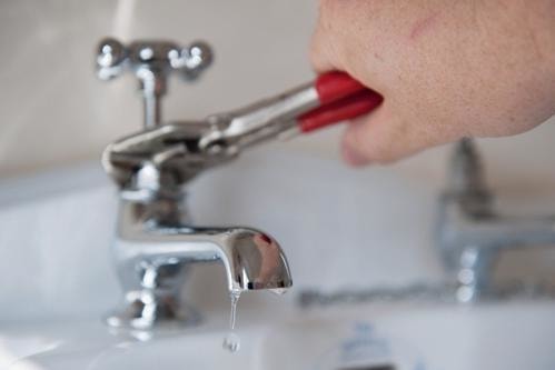 faucet and sink repair